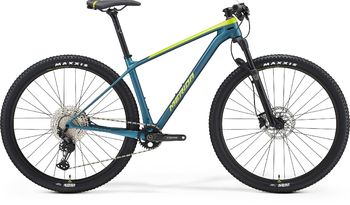 Велосипед МТВ Merida BIG.NINE 3000 SILK LIME/TEAL-BLUE (2021)