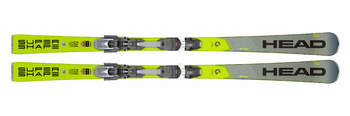 Горные лыжи HEAD Supershape i.Speed SW MFPR grey/neon yellow (2020)