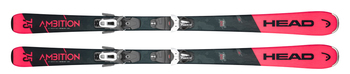 Горные лыжи HEAD Ambition 75 R SLR Pro black/red (2020)