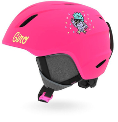 Шлем горнолыжный Giro Launch Matte Bright Pink/Disco Birds (2021)