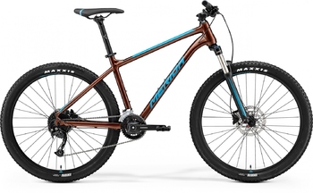 Велосипед MTB Merida Big.Seven 100-3x Bronze/Blue (2021)