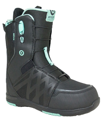 Сноубордические ботинки Atom Freemind Black/Aquamarine (2021)