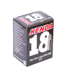 Камера для велосипеда Kenda 18x1.75-2.125  (47/57-355) прямой авто ниппель (2021)