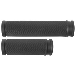 Ручки на руль ARISTO 120/90 мм резина, анатом. CLOUD SLICK (для грип-шифтеров) диаметр ~ 22мм, черные (2021)