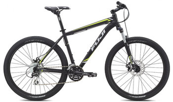 Велосипед MTB FUJI Nevada 27.5 1.7 D Black/Green (2015)