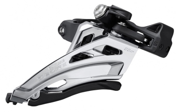 Переключатель передний Shimano Deore FD-M5100-M для систем 11х2, Side-Swing (2021)