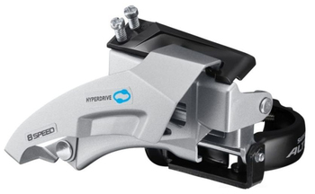 Переключатель передний Shimano Altus АВ-M315 для систем 7/8х2, емкость до 36T (2021)