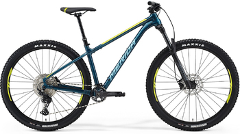 Велосипед MTB Merida Big.Trail 500 Teal-Blue/Lime/Silver-Blue (2021)
