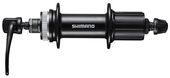 Втулка задняя Shimano Altus FH-MT200-B 8/9/10ск, C/Lock, OLD:141мм, QR:176мм, цв. черный (2021)