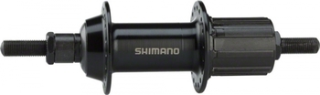 Втулка задняя Shimano Tourney FH-TY500 под  7ск. V-Brake, OLD:135мм, черный (2021)