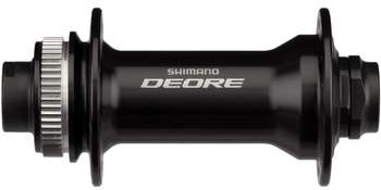 Втулка передняя Shimano Deore HB-M6010-B 32 отв, C.Lock, под ось 15мм, OLD: 110мм (2021)