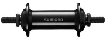 Втулка передняя Shimano Tourney HB-TX500, под v-brake, QR/Гайки, O.L.D. 100 мм (2021)