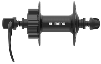 Втулка передняя Shimano Tourney HB-TX506, под 6-болт, QR, OLD 100мм, черный (2022)
