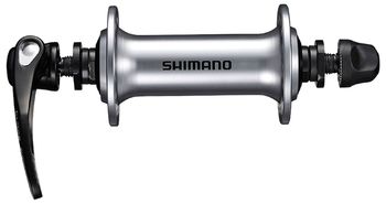Втулка передняя Shimano HB-RS400 32 отв, QR 133 мм, серебристый (2021)