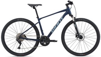 Гибридный велосипед Giant Roam 1 Disc Metallic Navy (2021)