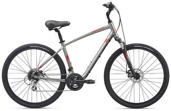 Городской велосипед Giant Cypress DX Dark Silver (2021)