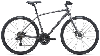 Гибридный велосипед Giant Escape 3 Disc Metallic Black (2021)