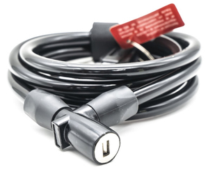 Велозамок OnGuard Lightweight Key Coil Cable Lock 120см х 8мм (2021)