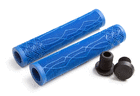 С132 резиновые 168мм, пластик. заглушки, синие