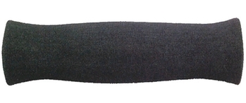 Ручки на руль Velo полиуретан. 125мм с заглушками черные (2021)