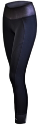 Велоштаны Funkier женские длинные Olbia S-138 Women с памперсом B13, черные (2021)