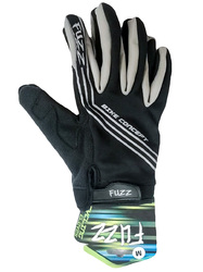 Перчатки FUZZ WIND PRO, длинные пальцы, утепленные, черно-серые (2021)