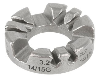 Ключ спицевой CN SPOKE сталь, 3,2/3,4/3,6/3.9 мм (2021)