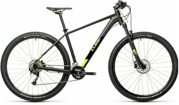 Велосипед MTB Cube AIM EX 29  black´n´flashyellow (2021)