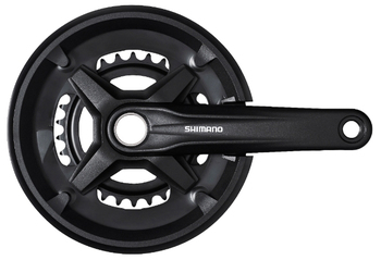 Система шатунов Shimano Acera FC-MT210-B, 175мм, 36/22T,  CL+3мм, для 2x9 скоростей (2021)