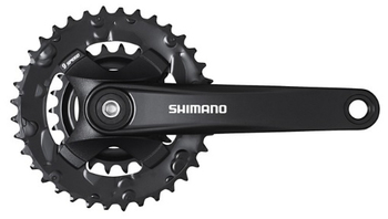 Система шатунов Shimano Altus FC-MT101, 175мм, для 2x9ск, 36/22, без защиты (2021)