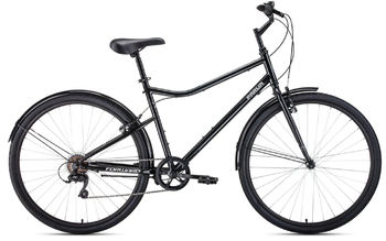 Городской велосипед Forward Parma 28 Черный матовый/Белый (2021)