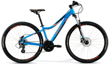 Велосипед MTB Merida Matts 7.10-D Blue/Black/Orange (2021)