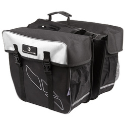 Сумка на багажник M-Wave Amsterdam Double Black/White,
