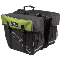 Сумка на багажник M-Wave AMSTERDAM DOUBLE Black/green
