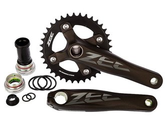 Система шатунов Shimano Zee FC-M645 на 1x10 скоростей (2021)