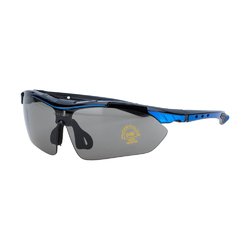 Велосипедные очки VINCA SPORT VG 818 blue/black, с серыми линзами (2021)