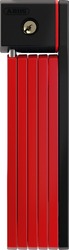 Велозамок ABUS Bordo uGrip 5700/80 см, складной, на ключ, с кронштейном, класс защиты 7/15, 830 гр, красный (2021)