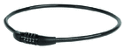 тросовый, кодовый (4 разряда) 8х600 мм, черный
