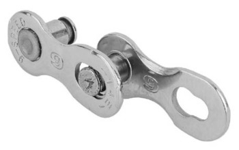 Замок цепи велосипеда YBN QRs9 на 9 скоростей, многоразовый, совместим цепи KMC, SHIMANO, SRAM, SUNRACE, серебристый (2022)