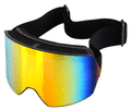 HX010 Black/Mirrored Chameleon Orange