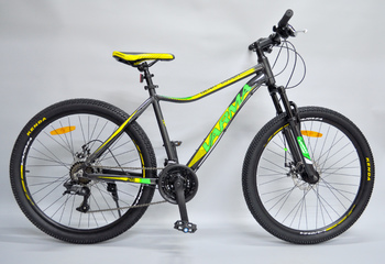 Велосипед MTB VARMA BENIT 660DA Black/Green (2021)