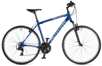 Гибридный велосипед Author Compact Blue/White (2022)