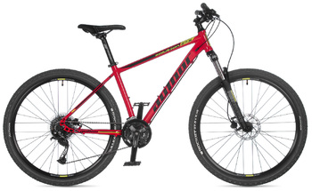 Велосипед MTB Author Solution Red/Black/Lime (2022)