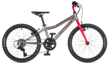 Подростковый велосипед Author Energy 20 Silver/Red (2022)