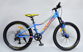 Подростковый велосипед VARMA BENIT 460DA Blue/Yellow (2022)