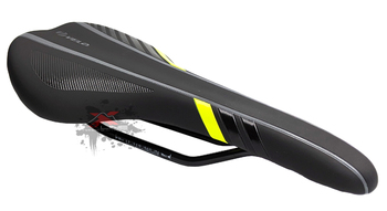 Седло спортивное Velo VL-1489, размер 280x140 мм, вес 291 гр, черное (2022)