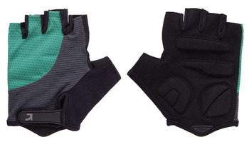 Перчатки Green Cycle Pillow 2 без пальцев, черный/серый/зеленый (2022)