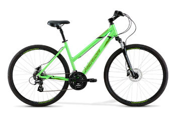 Городской велосипед Merida Crossway 10 lady Green/BlackGreen (2022)