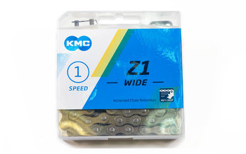 Цепь для велосипеда KMC Z1 Wide, повышенной прочности 1/2