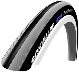 Покрышка для коляски Schwalbe Rightrun 24х1.00 (25-540) Red Stripes / 24x1.10 (28-540) Grey Stripes (2023)